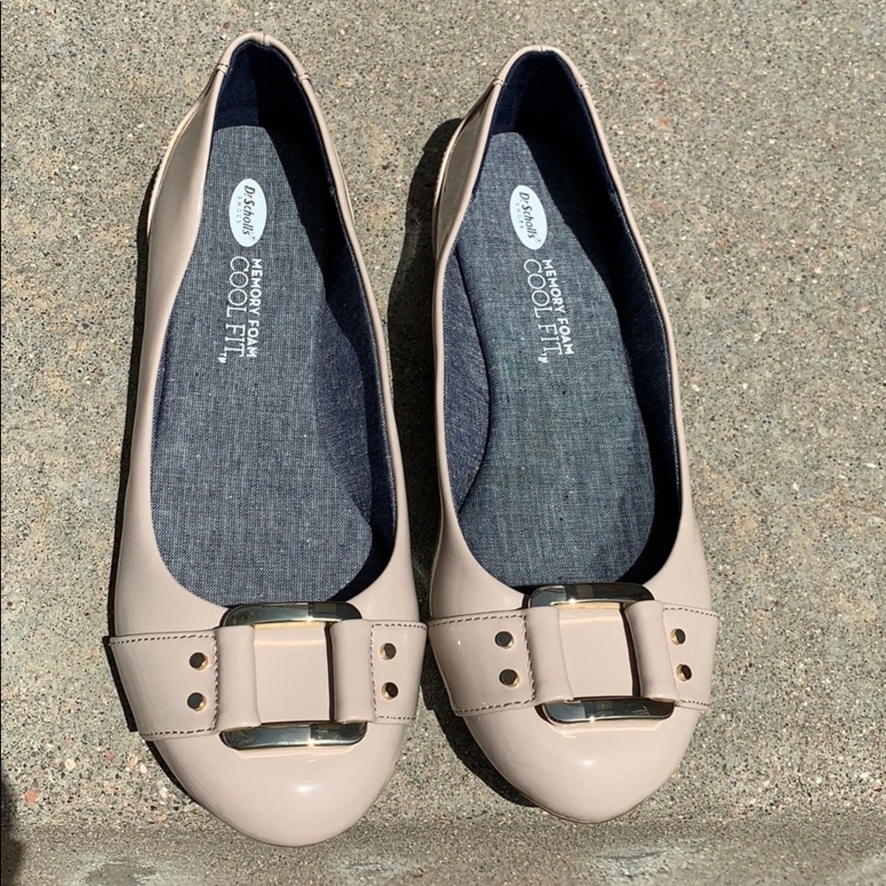 Cream Slip On Flat